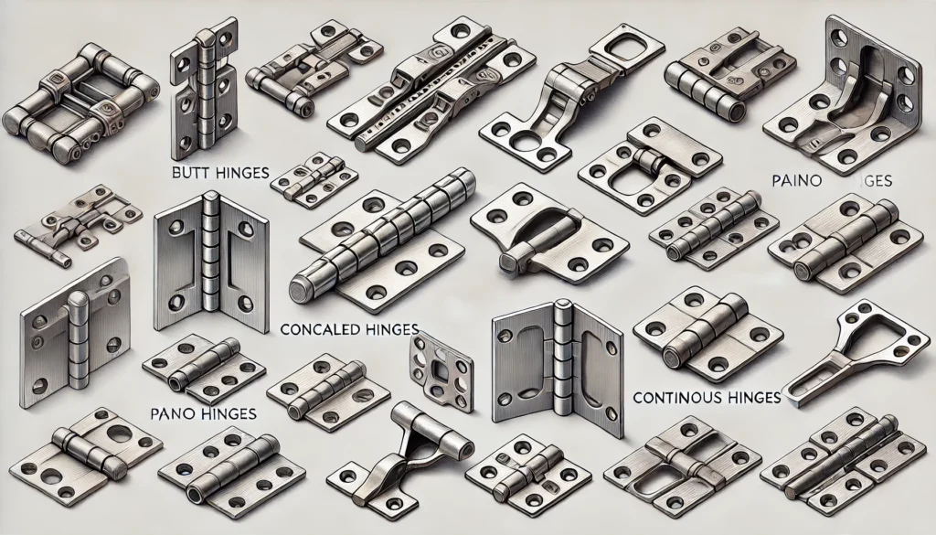 Understanding the Different Types of Hinges and Their Uses