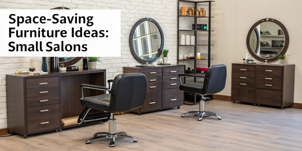 Space-Saving Furniture Ideas for Small Salons