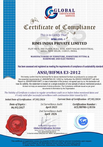 ANSI BIFMA E3-2012 RIMS INDIA PRIVATE LIMITED_page-0001